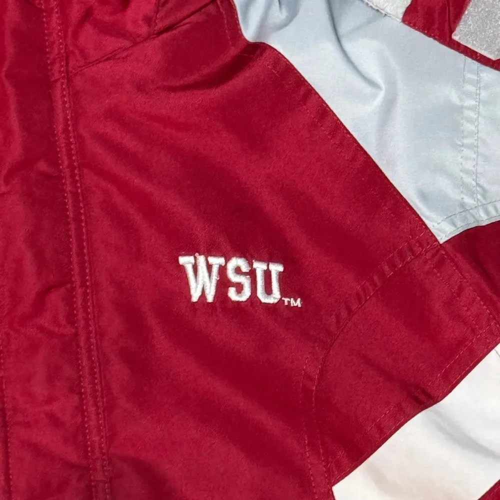 Washington State‎ cougars NCAA youth size 14/16 zip up winter coat